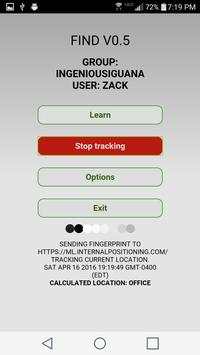 FIND - WiFi based local GPS screenshot 3