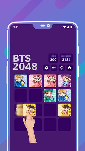 2048 BTS Game screenshot 6