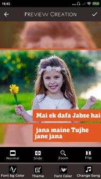 My Photo Lyrical Video Status Maker स्क्रीनशॉट 7