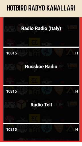 HotBird TV ve radyo Kanalları  screenshot 3