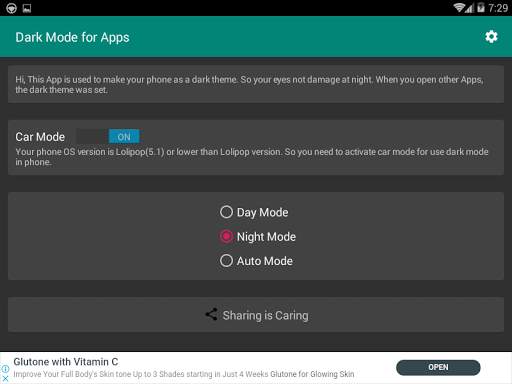 Dark Mode for Apps Night Mode screenshot 5