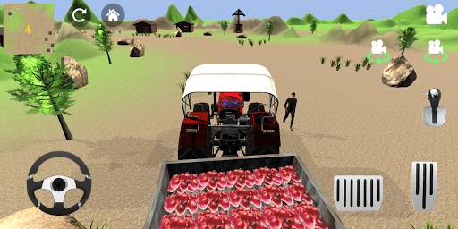 Indian Tractor Farming Simulat 3 تصوير الشاشة