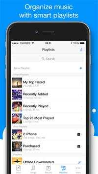Musicloud MP3 and FLAC Music Player screenshot 2