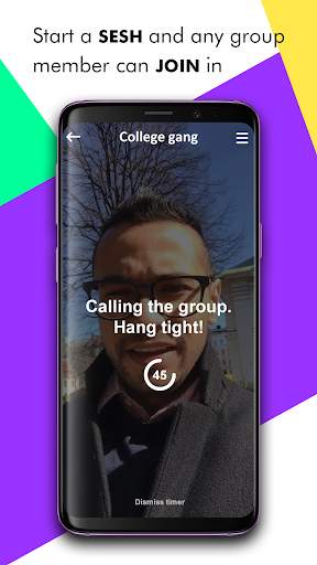 Sesh – Group Video Hangouts & Personal Safety screenshot 3