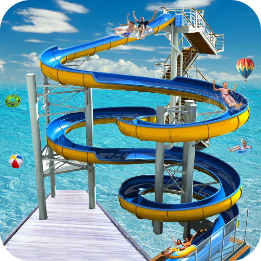 acqua parco diapositiva Giochi icon
