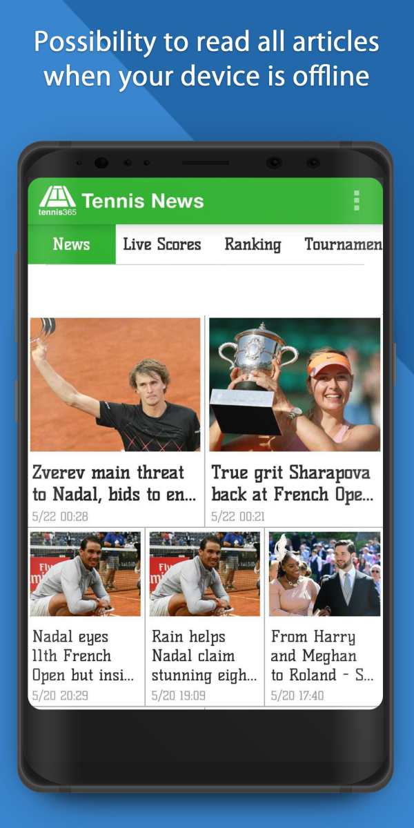 Tennis News 365 screenshot 4