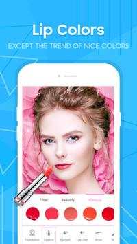 MakeUp Photo Editor, Camera Selfie & MakeUp Editor скриншот 3
