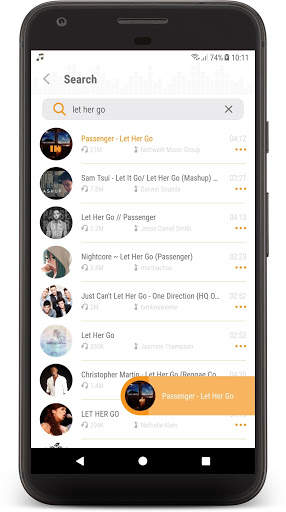 Music Player - MP3 Streamer - Free MP3 Player screenshot 5