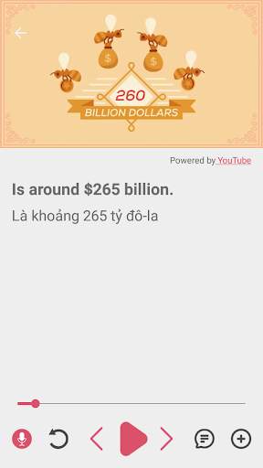 Vivid - learn English with Youtube videos screenshot 6