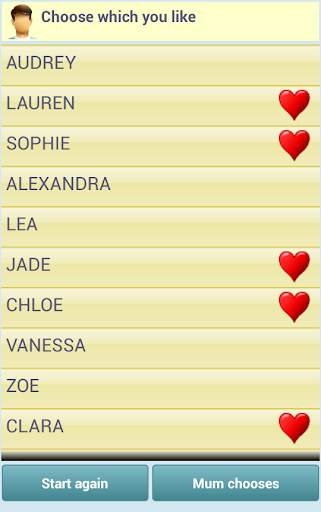 My baby´s name screenshot 2