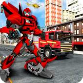 Firefighter Real Robot Transform Firetruck Driving 0.8