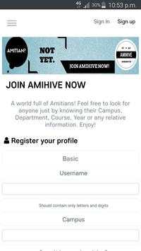 AMIHIVE screenshot 1