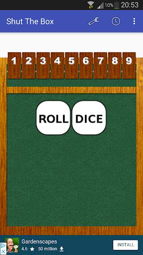 Shut The Box screenshot 1