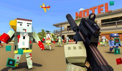 Zombie Pixel Warrior 3D- The Last Survivor screenshot 3