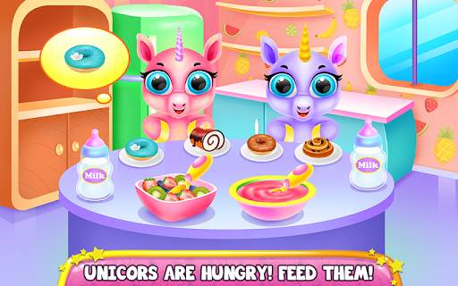Baby Unicorns Caring and Dressup screenshot 1