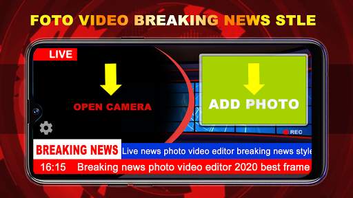 Breaking News Video Maker screenshot 2