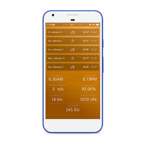 My Clime : Live Weather Forecast screenshot 2