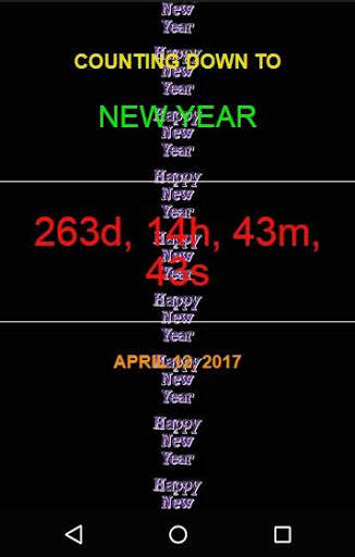 New Year Countdown screenshot 2