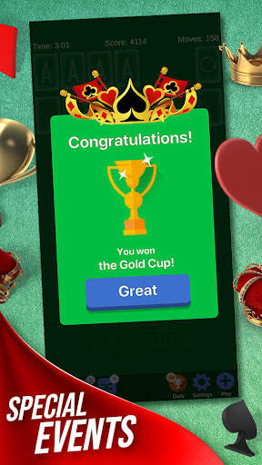 Solitaire   Card Game by Zynga 3 تصوير الشاشة