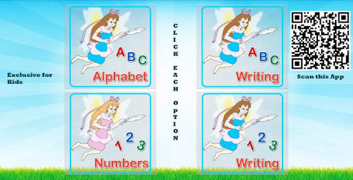 ABCD & Numbers Practice Kids screenshot 1
