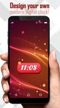 Digital Clock Wallpaper App screenshot 7