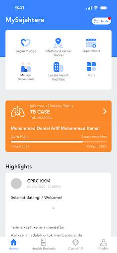 MySejahtera screenshot 8