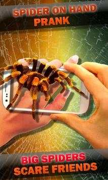 Spider on Hand. Camera Prank screenshot 2