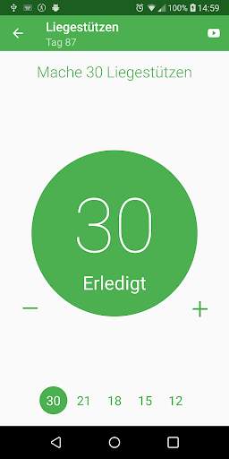 Körpergewichtstraining screenshot 3