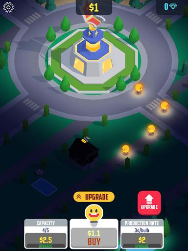 Idle Light City: Clicker Games स्क्रीनशॉट 9