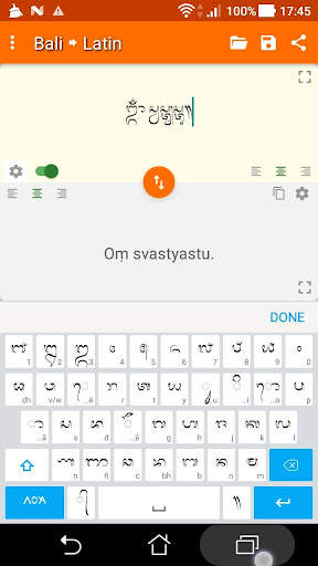 Transliterasi Aksara Bali screenshot 3