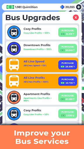 Idle Bus Tycoon screenshot 4