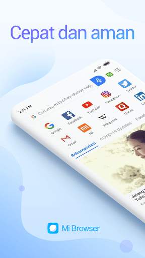 Mi Browser screenshot 1