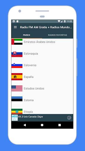 Radio FM AM Gratis   Radios Mundo - Radio Mundial screenshot 8