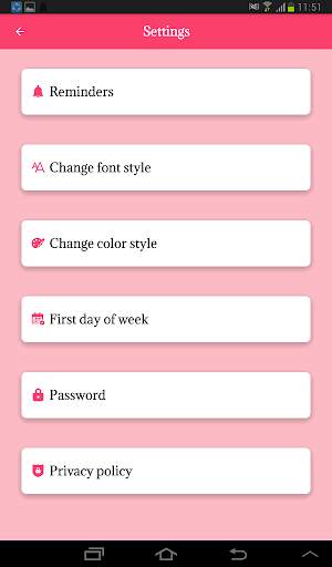 My Secret Diary With Lock screenshot 11