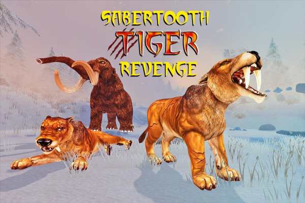 Sabertooth Tiger Revenge: Animal Fighting Games screenshot 14