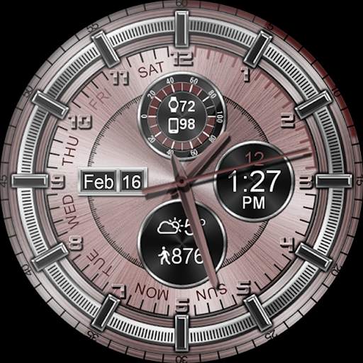 Chrono Shine HD Watch Face screenshot 16