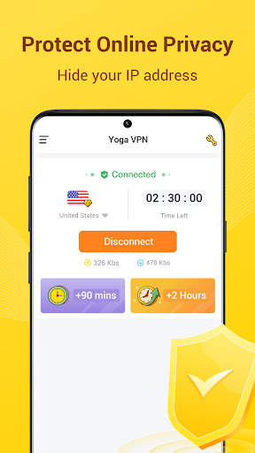 Yoga VPN - وكيل إلغاء حظر آمن 5 تصوير الشاشة