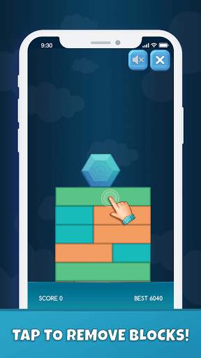 Hexagonal Fall King screenshot 1
