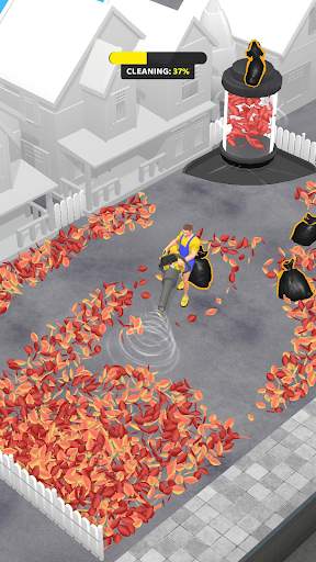 Leaf Blower—City Cleaning Game screenshot 5