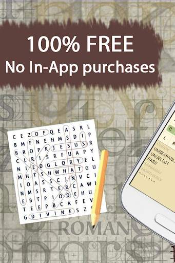 Word Search Puzzle Offline - Free Word Search Game screenshot 1