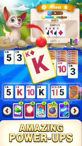 Solitaire Pets - Fun Card Game screenshot 1