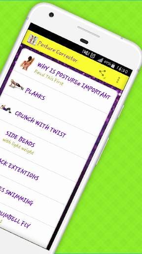 Posture Corrector - Exercises To Improve Posture screenshot 2