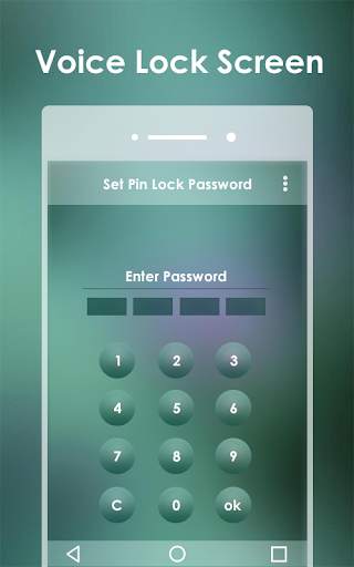 Voice Lock Screen speak to lock screenshot 3
