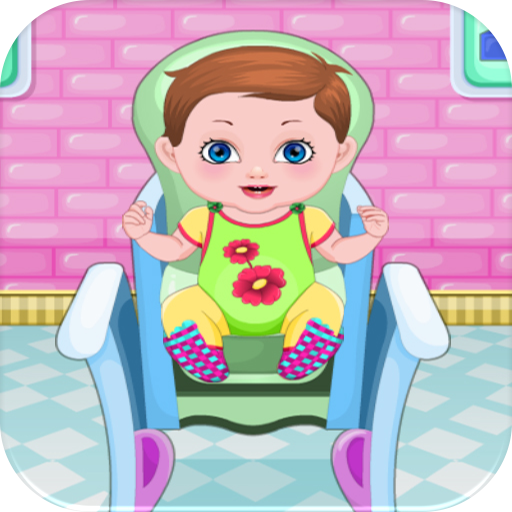 Hungry Baby Caring - Bath and Dres up icon