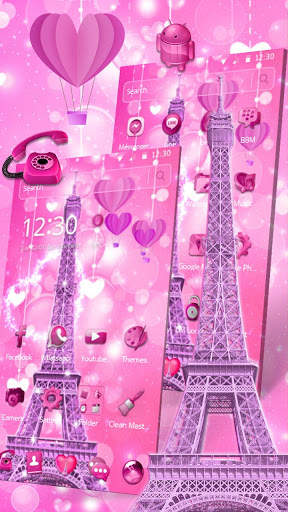 Love Eiffel Theme screenshot 2