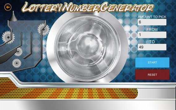 Lottery Number Generator screenshot 5
