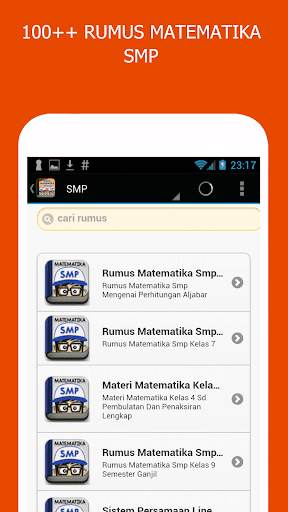 Rumus Matematika SD SMP SMA скриншот 4