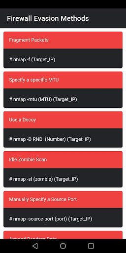 Nmap Commands Cheatsheet screenshot 5