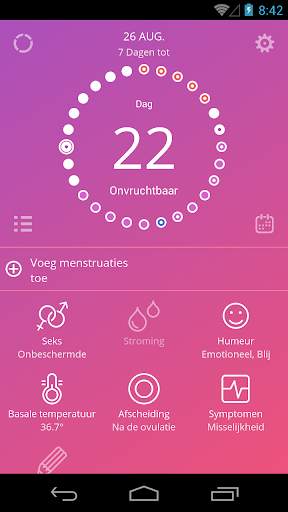 Ovu gratis cyclus volgsysteem screenshot 1