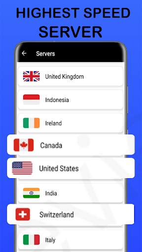 Free VPN proxy Unblock Sites - Fast VPN 2021 screenshot 3